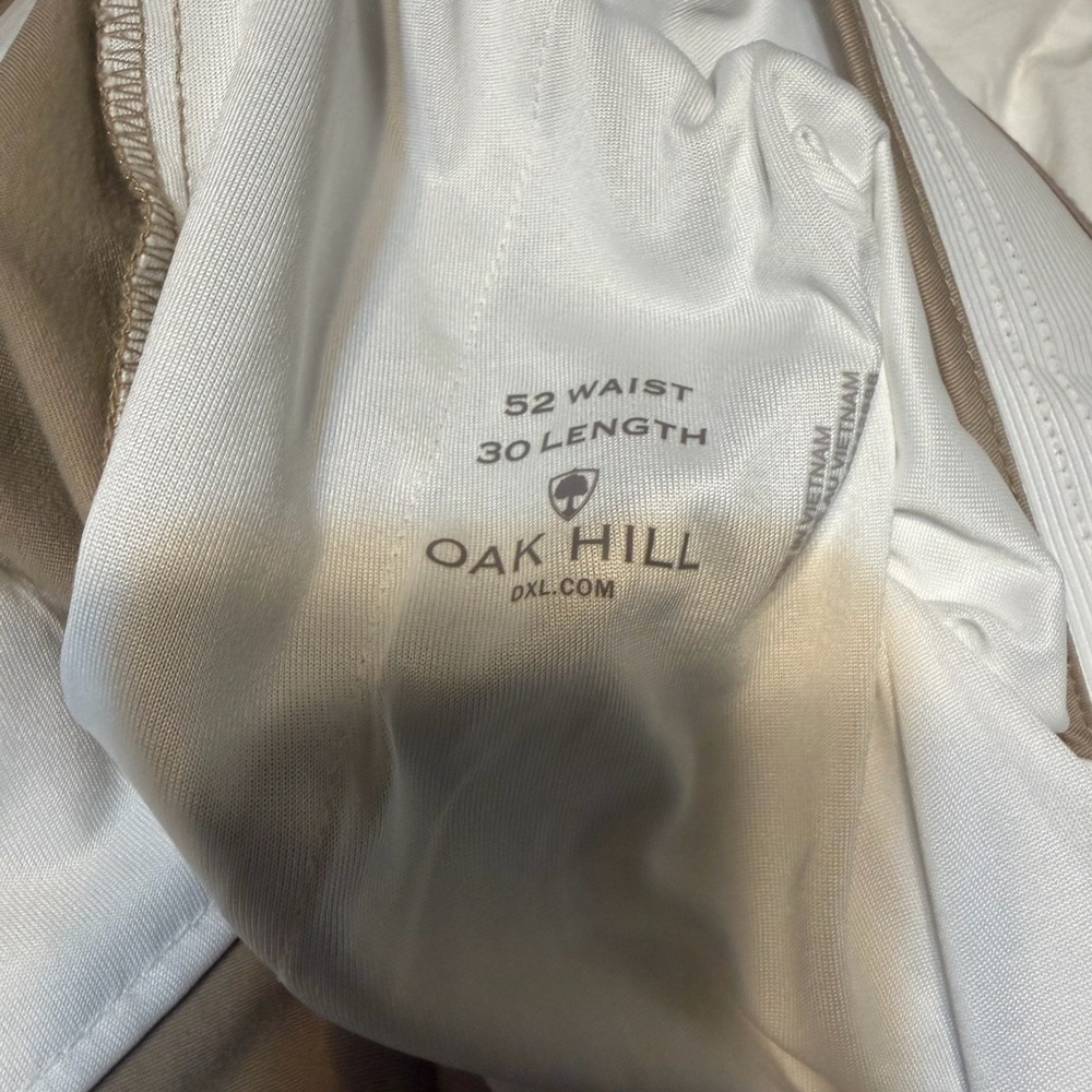 Men's Oak Hill Khaki Dress Pants - Classic Straight Fit - Picture 4 of 4